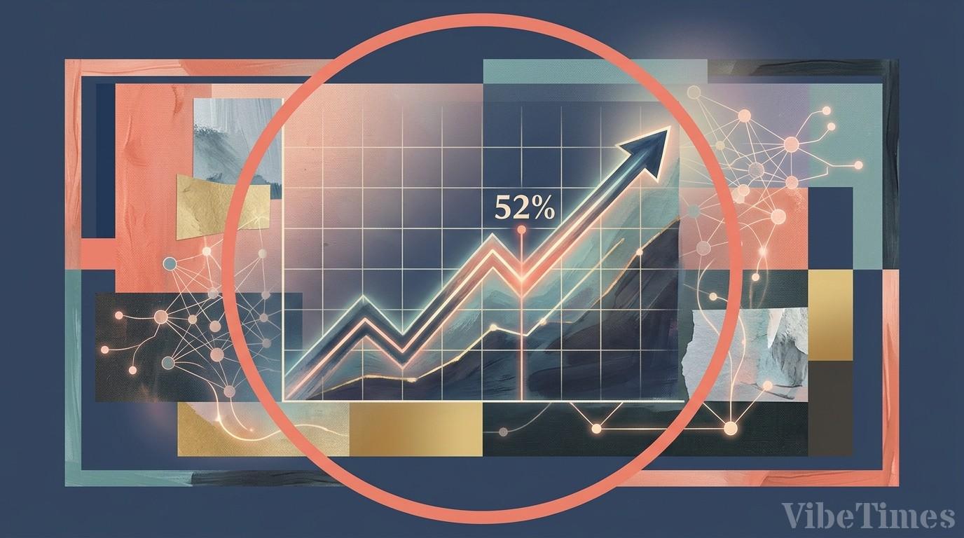 AI 투자 리포트, 52% 수익률로 시장 우회