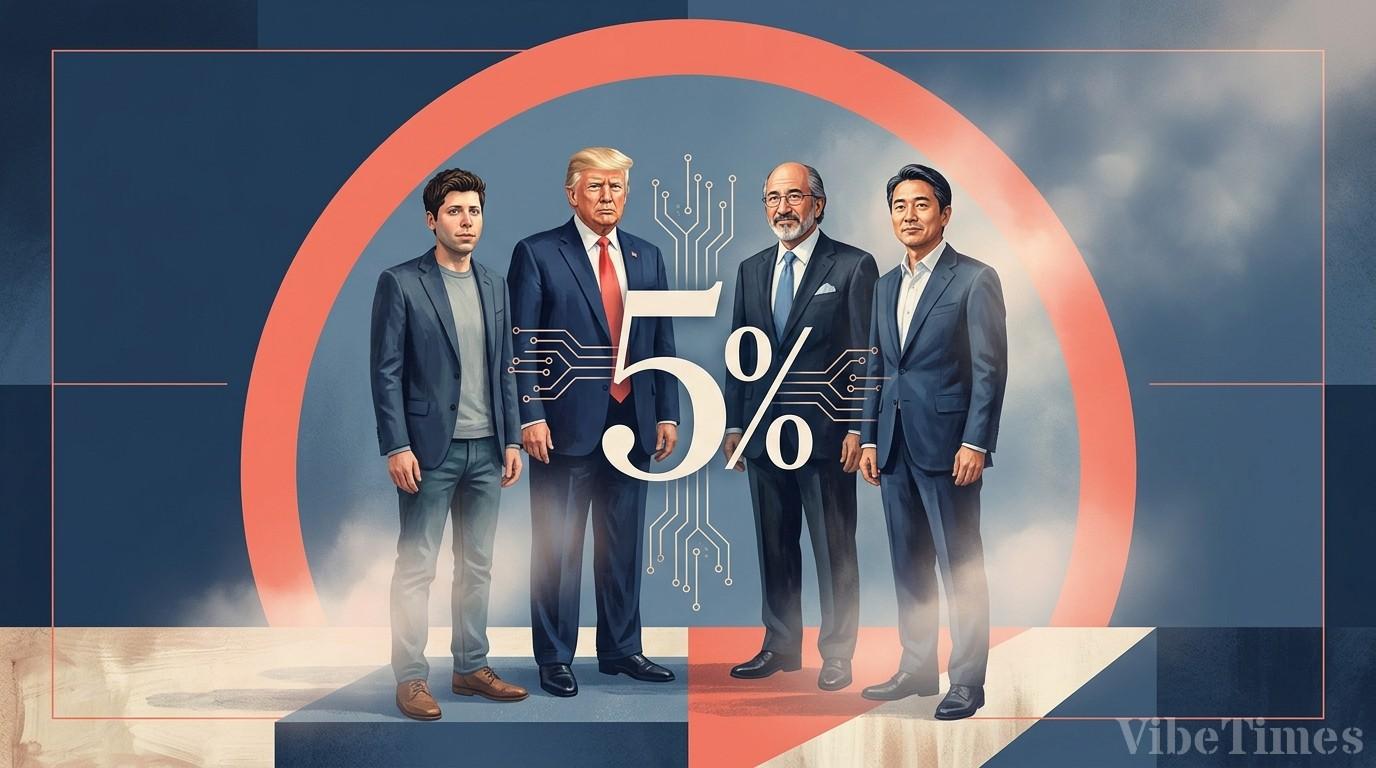 샘 올트먼, AI 기업 지분 5% 정부 제안…경쟁사 참여 조건