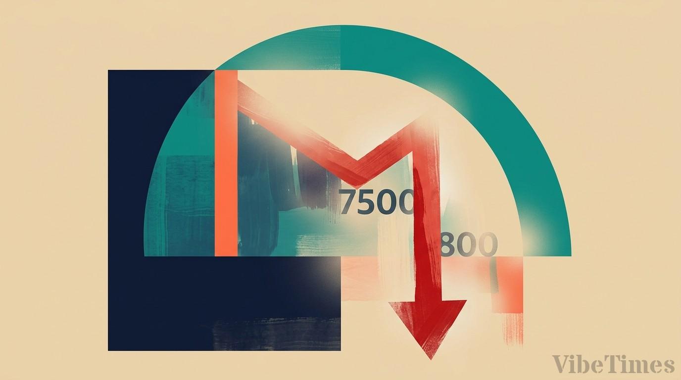 코스피 7500선 후퇴…코스닥 800선 무너져