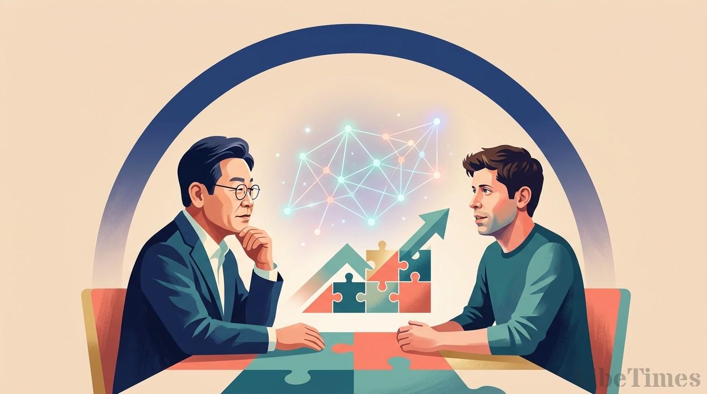 오픈AI CEO, 이재명 대통령 면담서 기업 성과 국민과 나누자고 제안