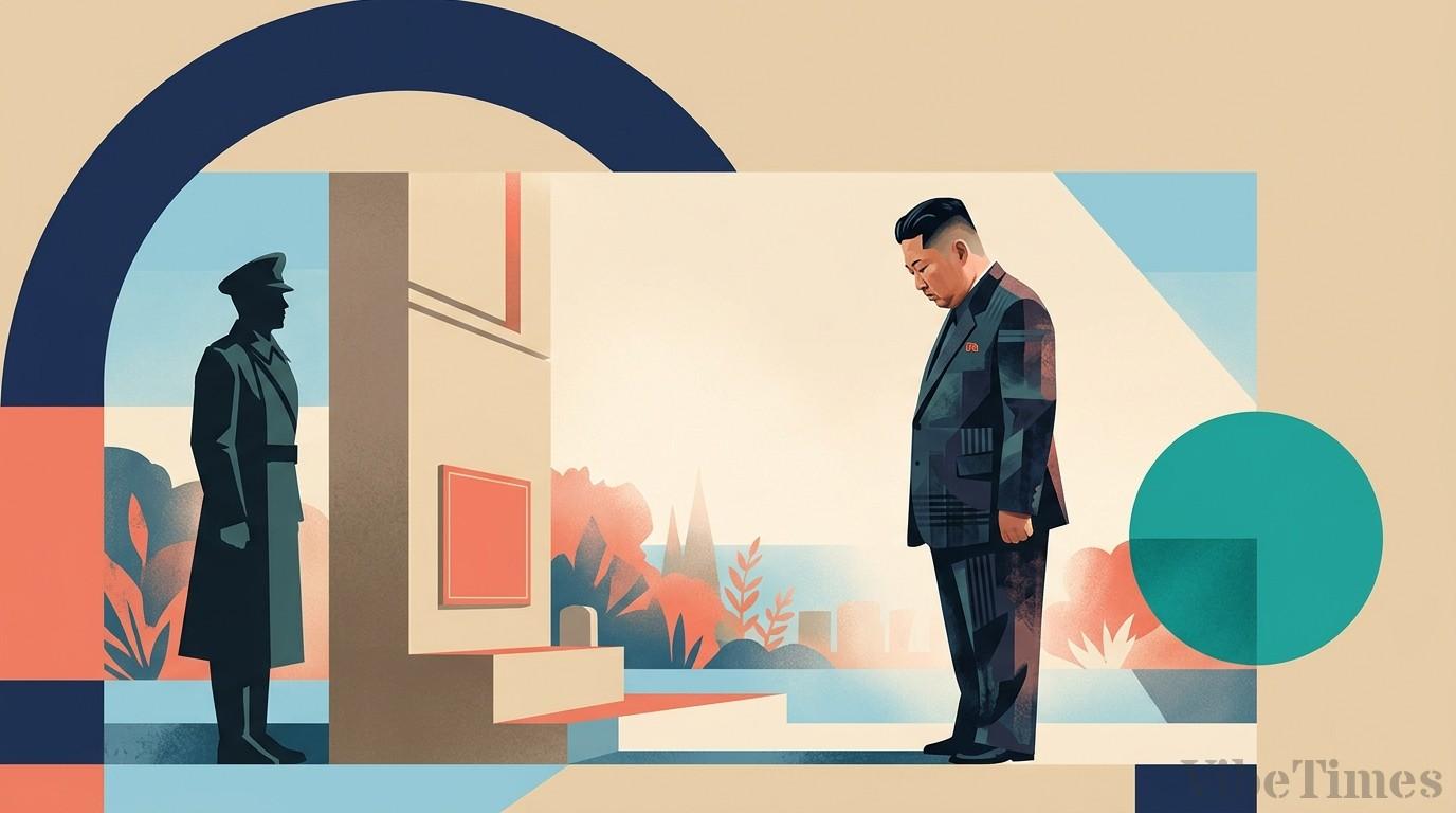 김정은, 정전협정 73주년 맞아 중국인민지원군 묘역 참배…마오안잉 묘소에 무릎 꿇어 경의