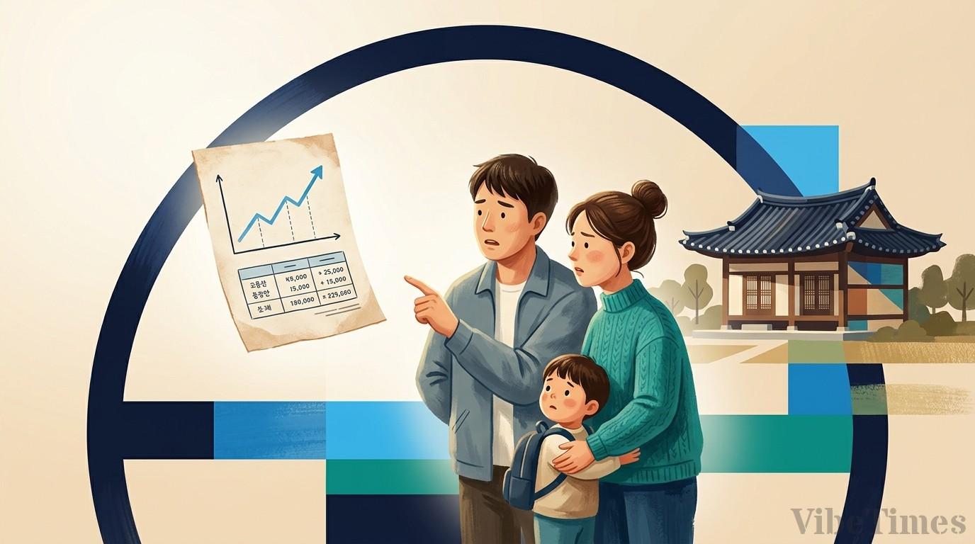 한은 기준금리 2.75%일 때 4억 변동금리 주담대 월 납입액 변동