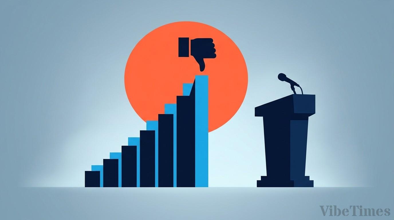 Presidential Disapproval Surges 5 Points to 50%
