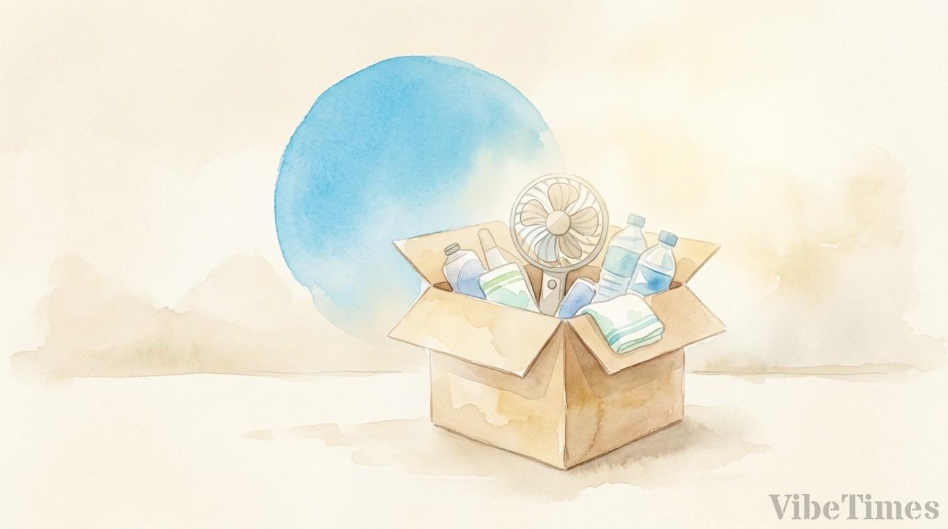 연탄은행, 서울 전원마을에 폭염 예방 '냉방 키트' 전달