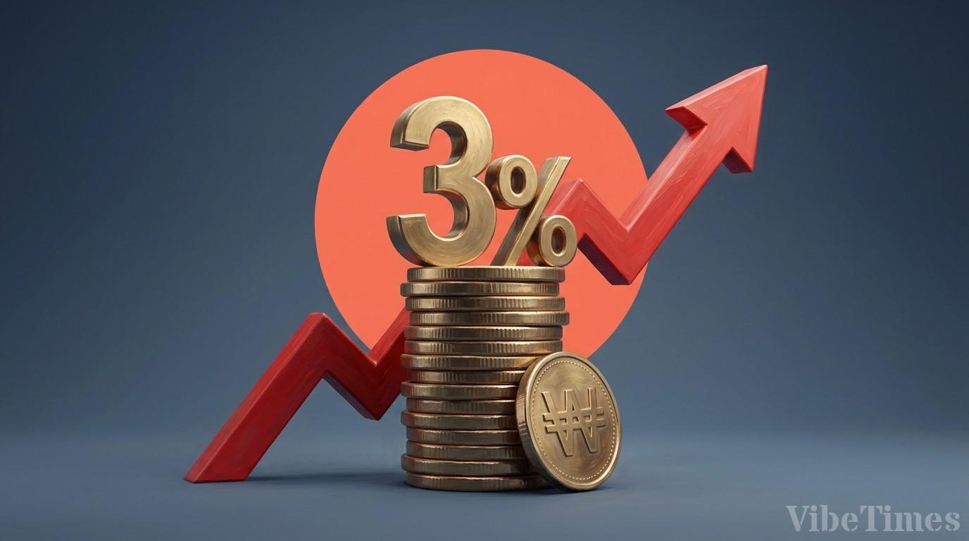 1년 9개월 만에 기준금리 3% 시대가 열렸다