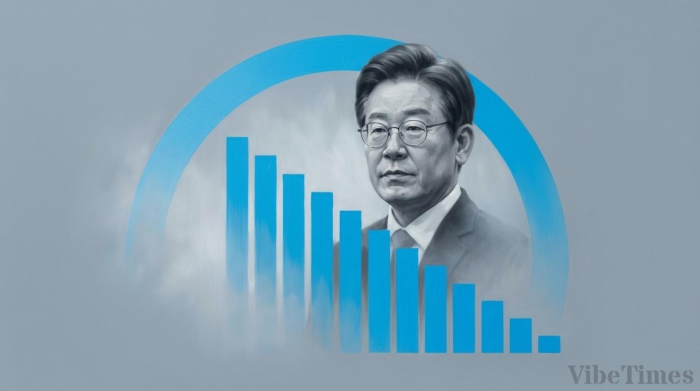 이 20대 지지율 첫 20%대로 떨어져