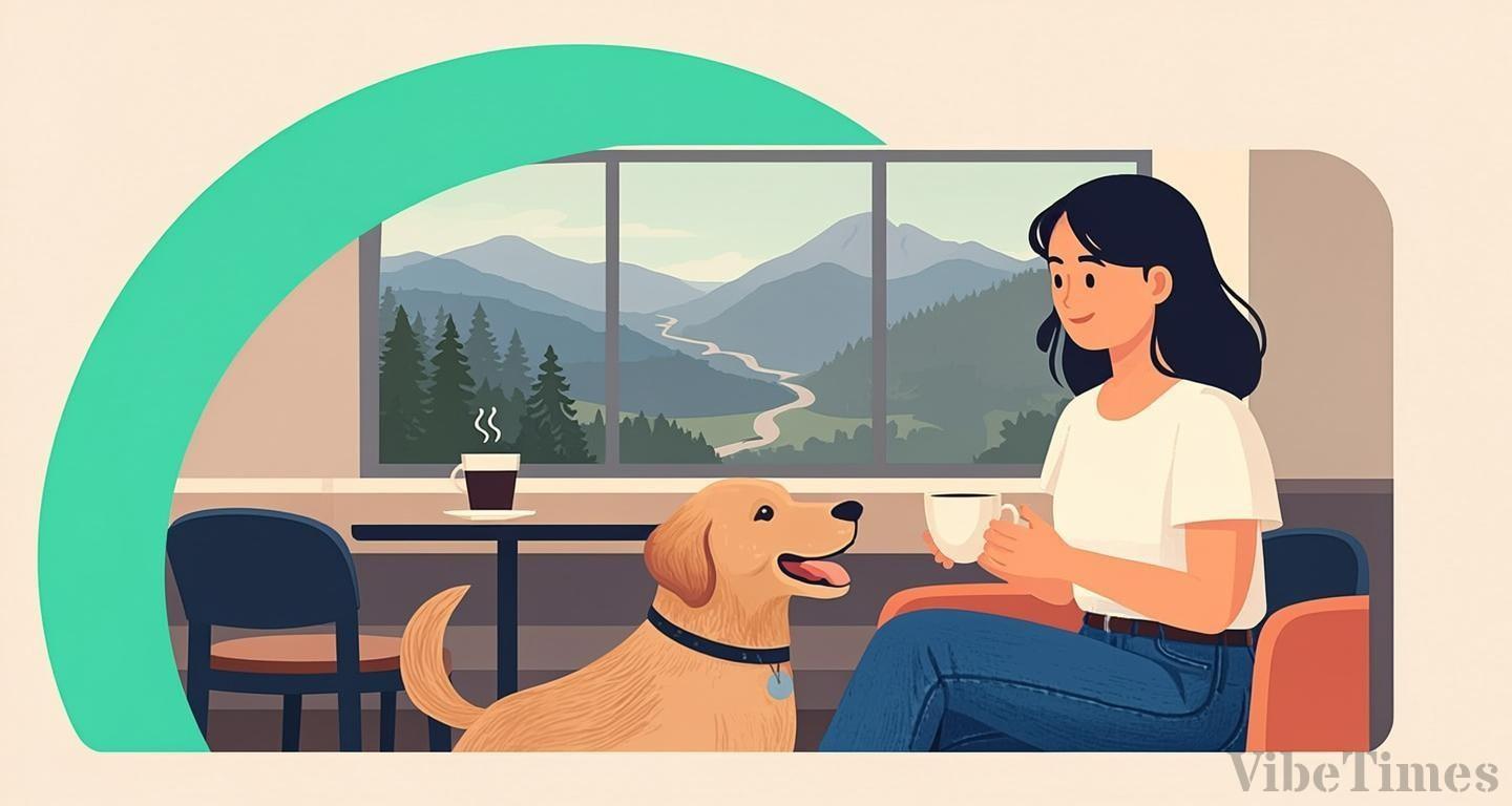 반려견 산책 대체제로 애견카페가 등산을 이겼다