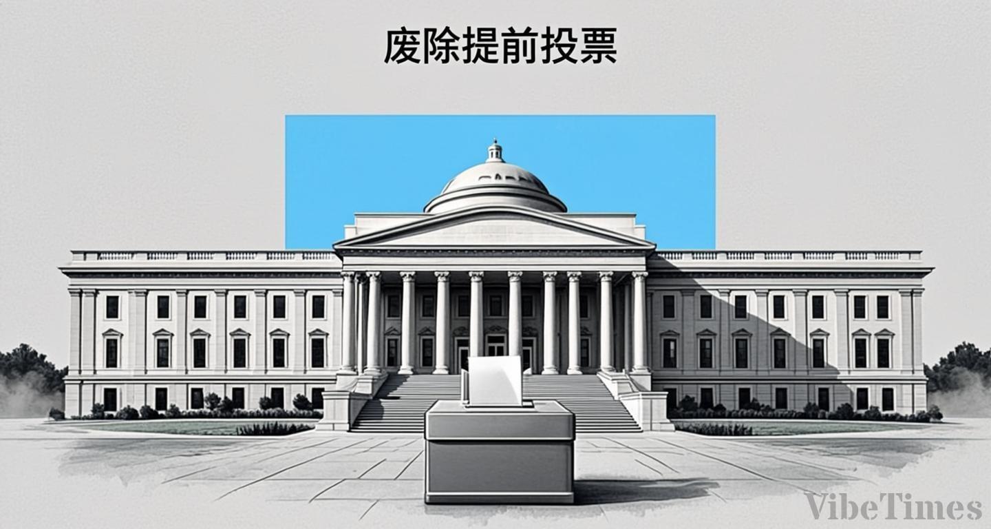 국민의힘이 사전투표 폐지 법안을 당론으로 발의했다