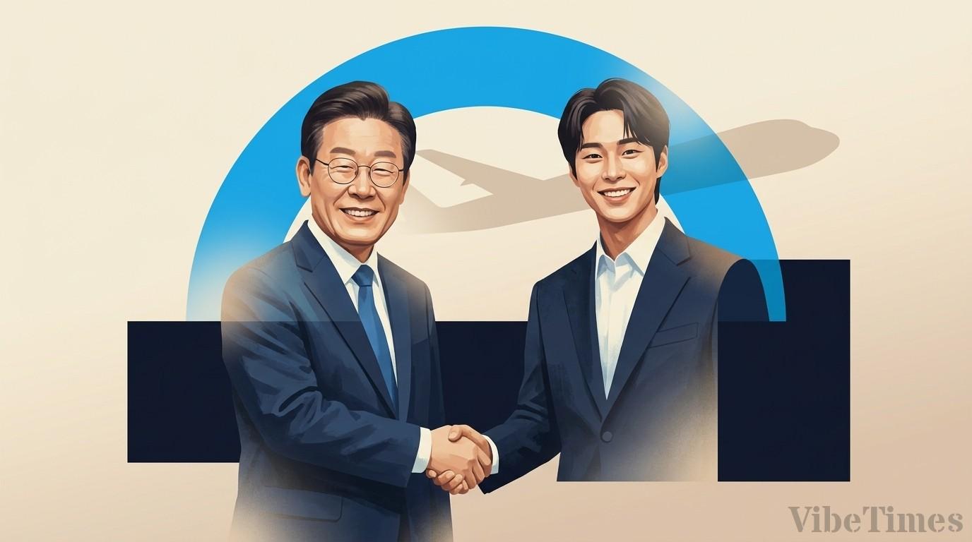 이재명 대통령이 미국·멕시코 순방 길에 올랐다