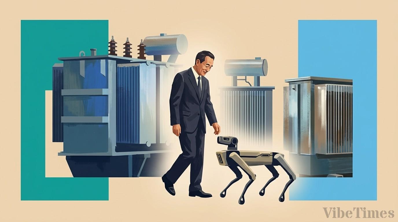 LSエレクトリック、変圧器工場に4足歩行ロボットを投入