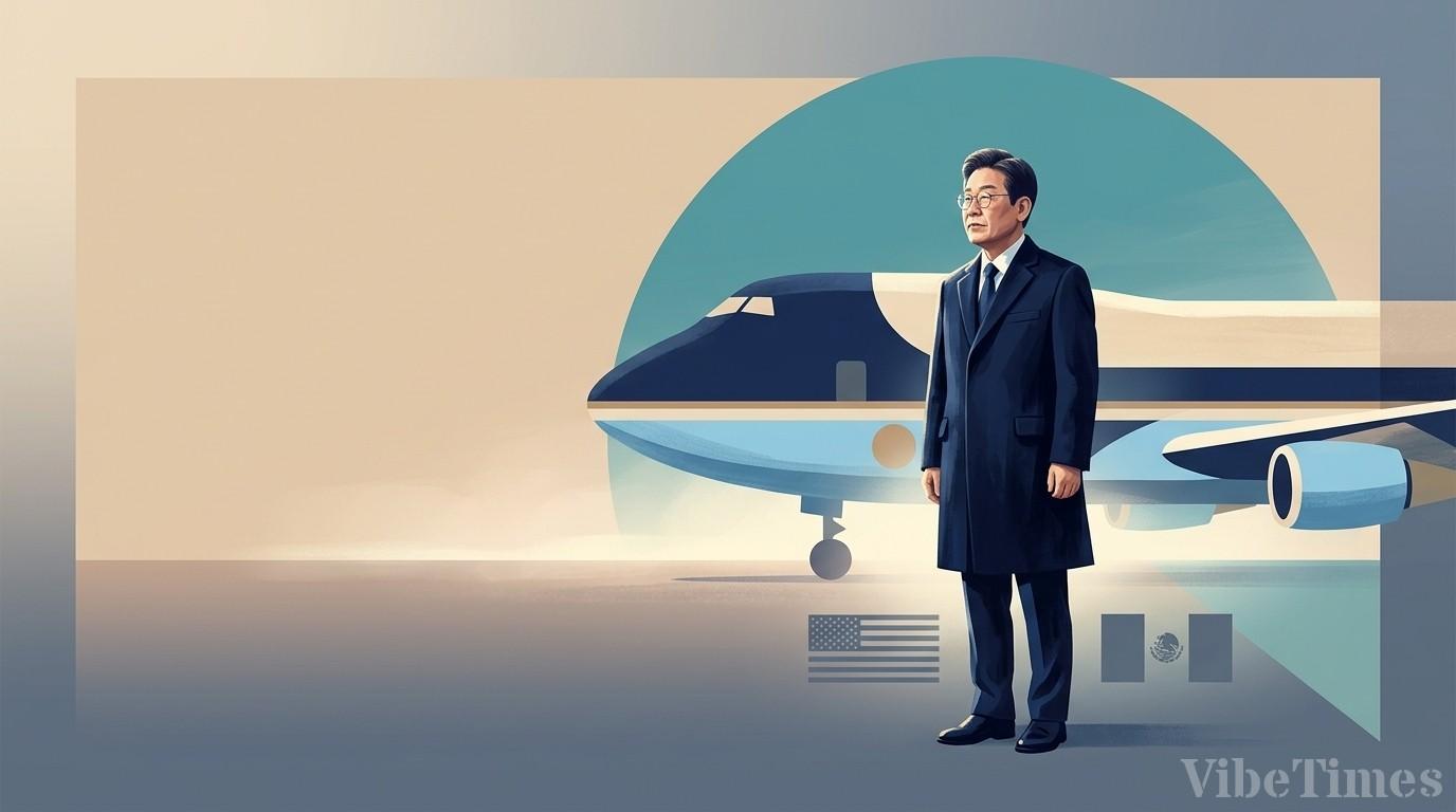 미·멕시코 순방 마친 이재명 대통령 귀국길