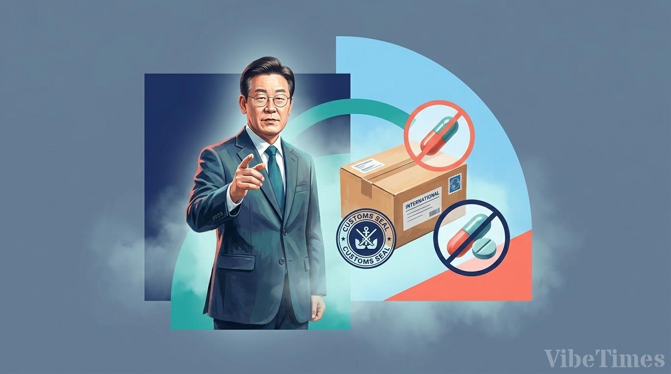 이재명 대통령 마약 밀수에 국제우편은 투항이다