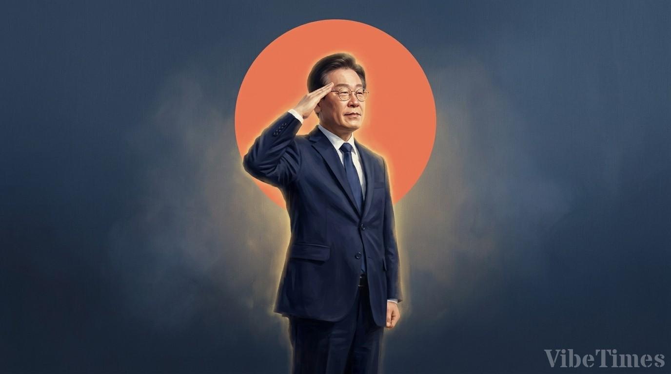이재명 대통령, 계룡대서 국군의 날 거수경례