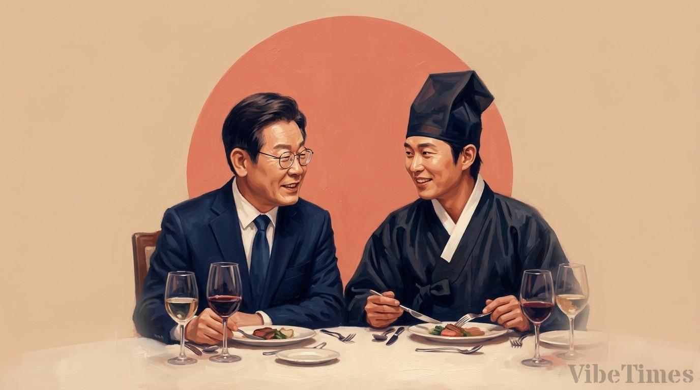 이재명 대통령, 정청래와 4시간 만찬