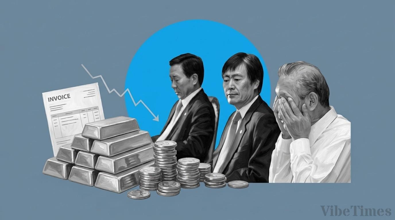 대미투자 청구서에 외환보유액 4개월 만에 줄었다