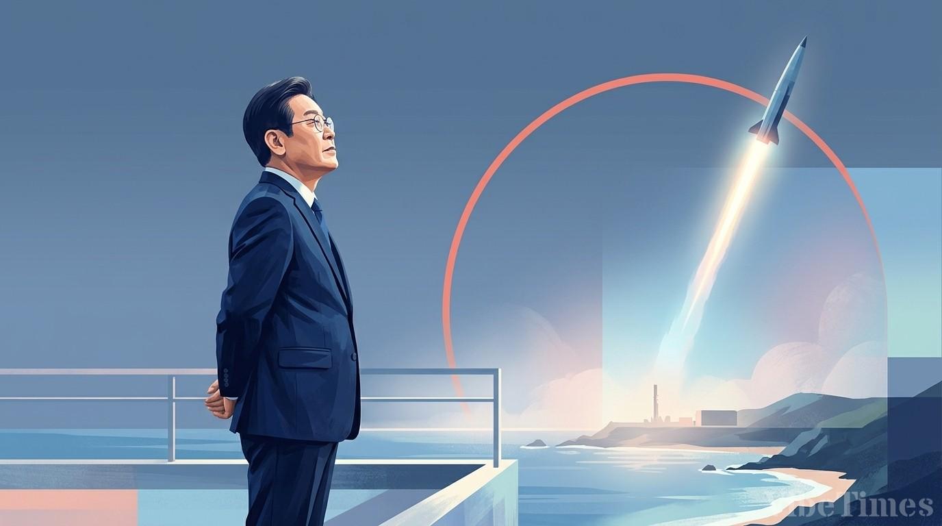 이재명 대통령, 극초음속 신무기 최초 시험발사 참관…실전 배치 지시