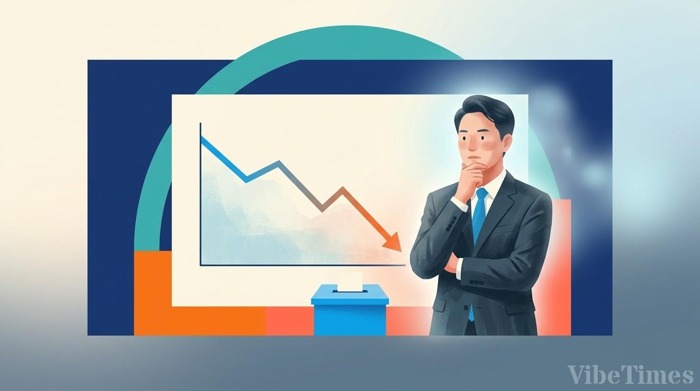 민주당 지지율, 이재명 정부 출범 후 최저