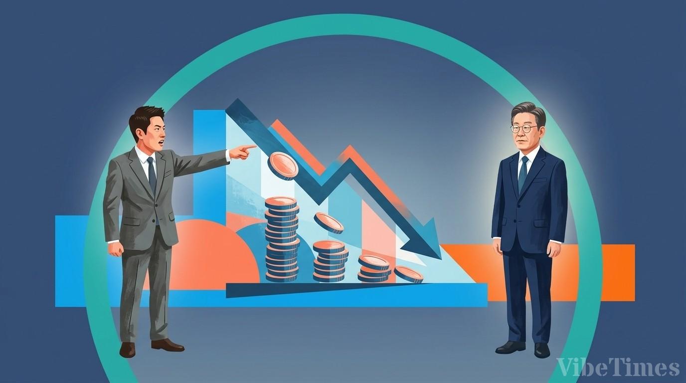 국민의힘 장동혁, 국민연금 운용손실 놓고 이재명 대통령 비판
