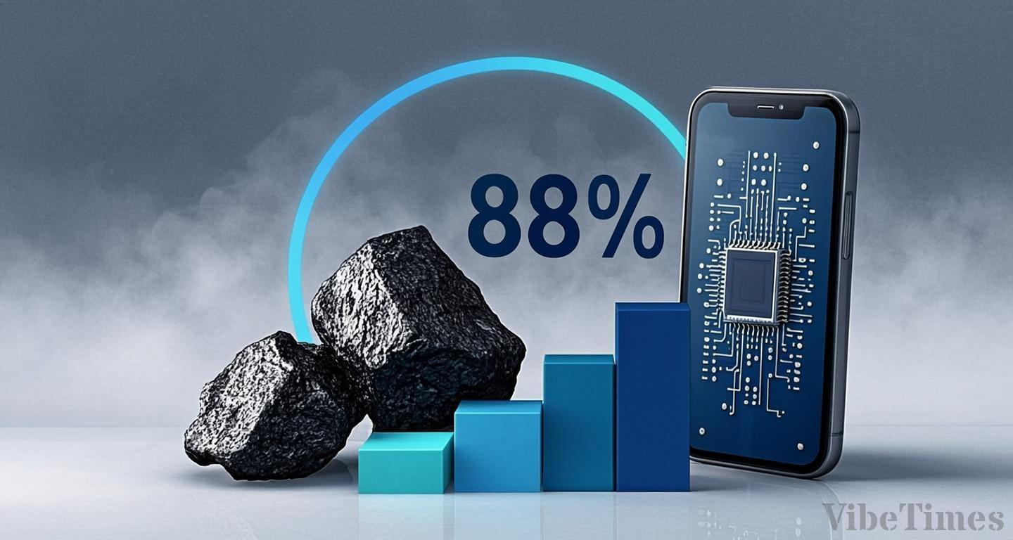 희토류 휴전 D-21, 의장국 한국의 88% 중국 의존