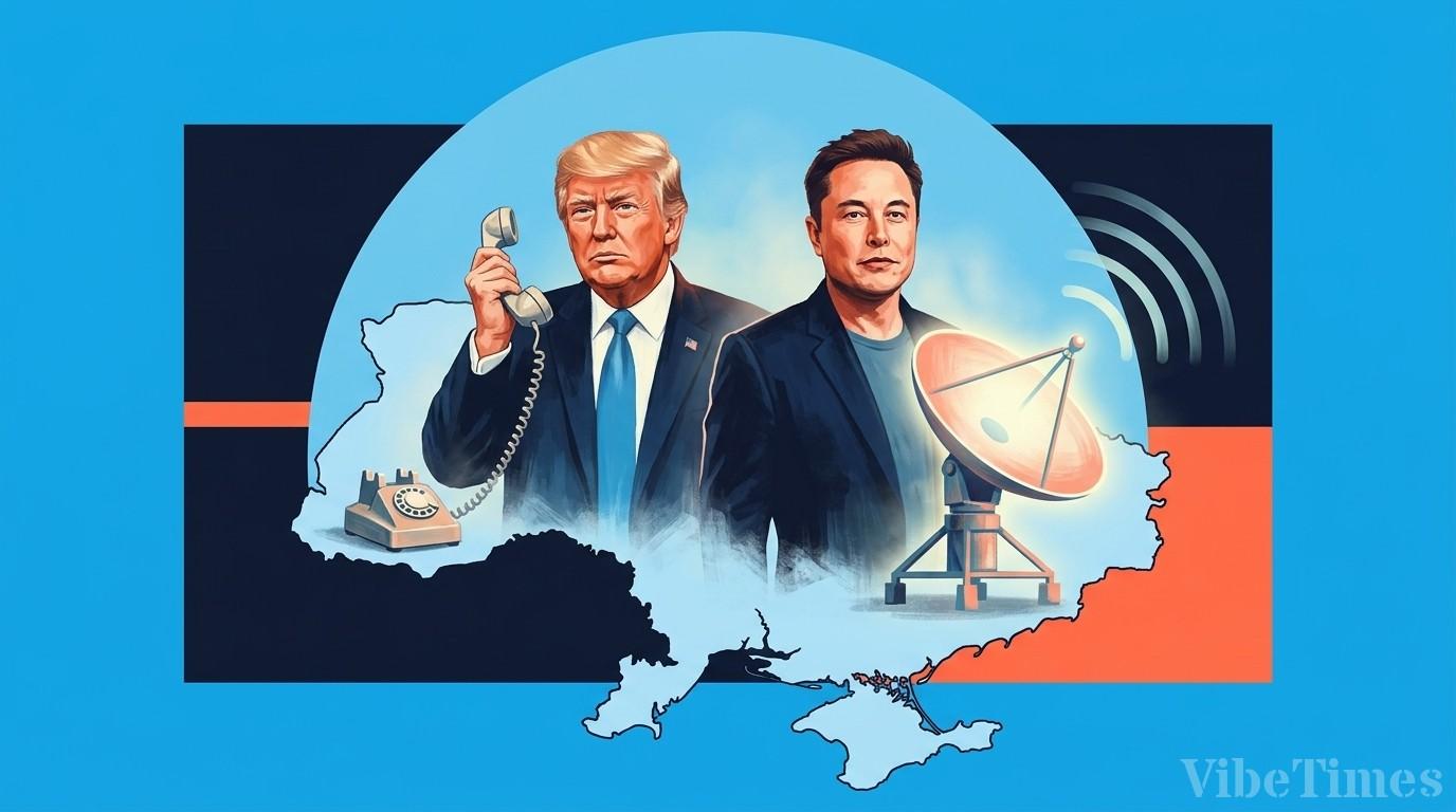 트럼프가 머스크에 전화 걸어 스타링크 속도제한 풀어달라