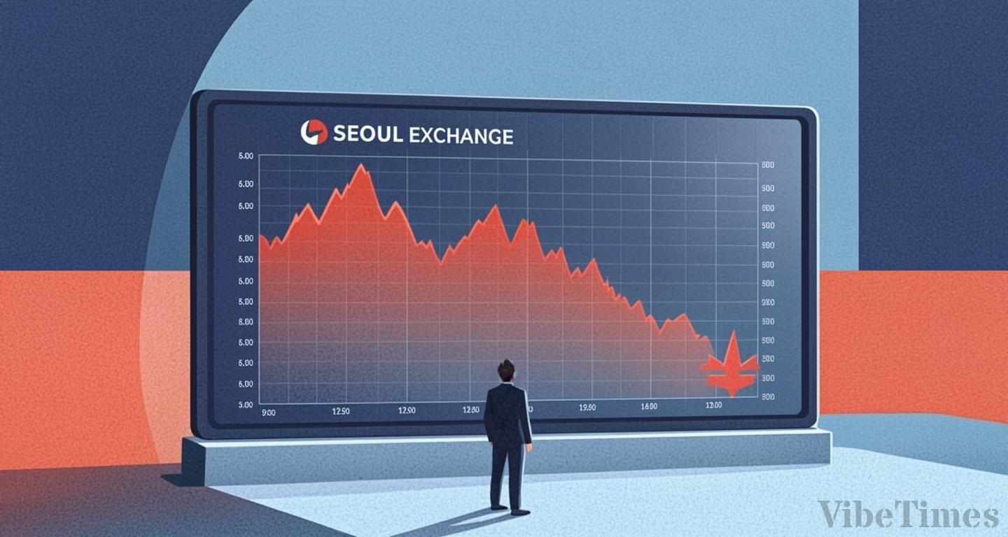 코스피 2.36% 폭락으로 5400선 붕괴 출발