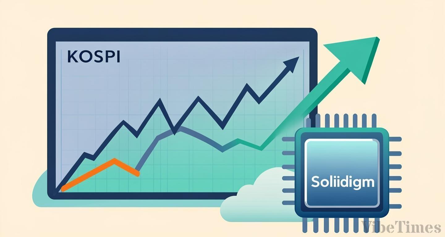 솔리다임 IPO 검토 중단에 코스피 5500선 회복