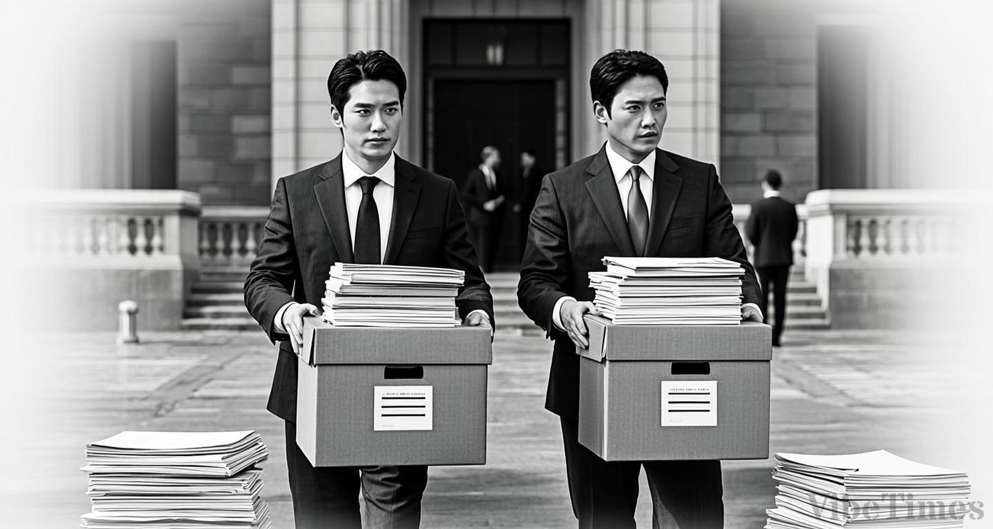 올림픽공원 압수수색 6시간만에 종료…선거서류 확보