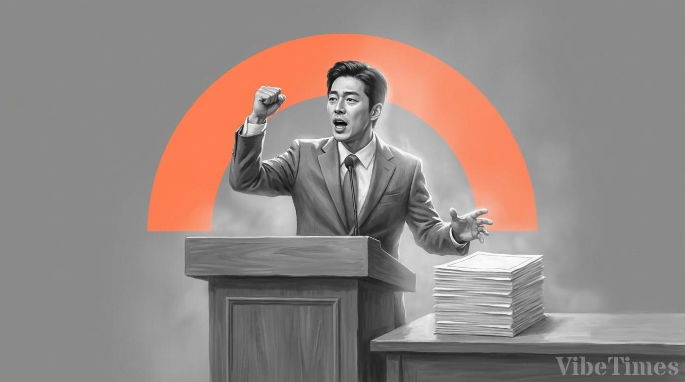 장동혁, 올림픽공원 투표지 검증 현장서 '부정선거' 외쳤다