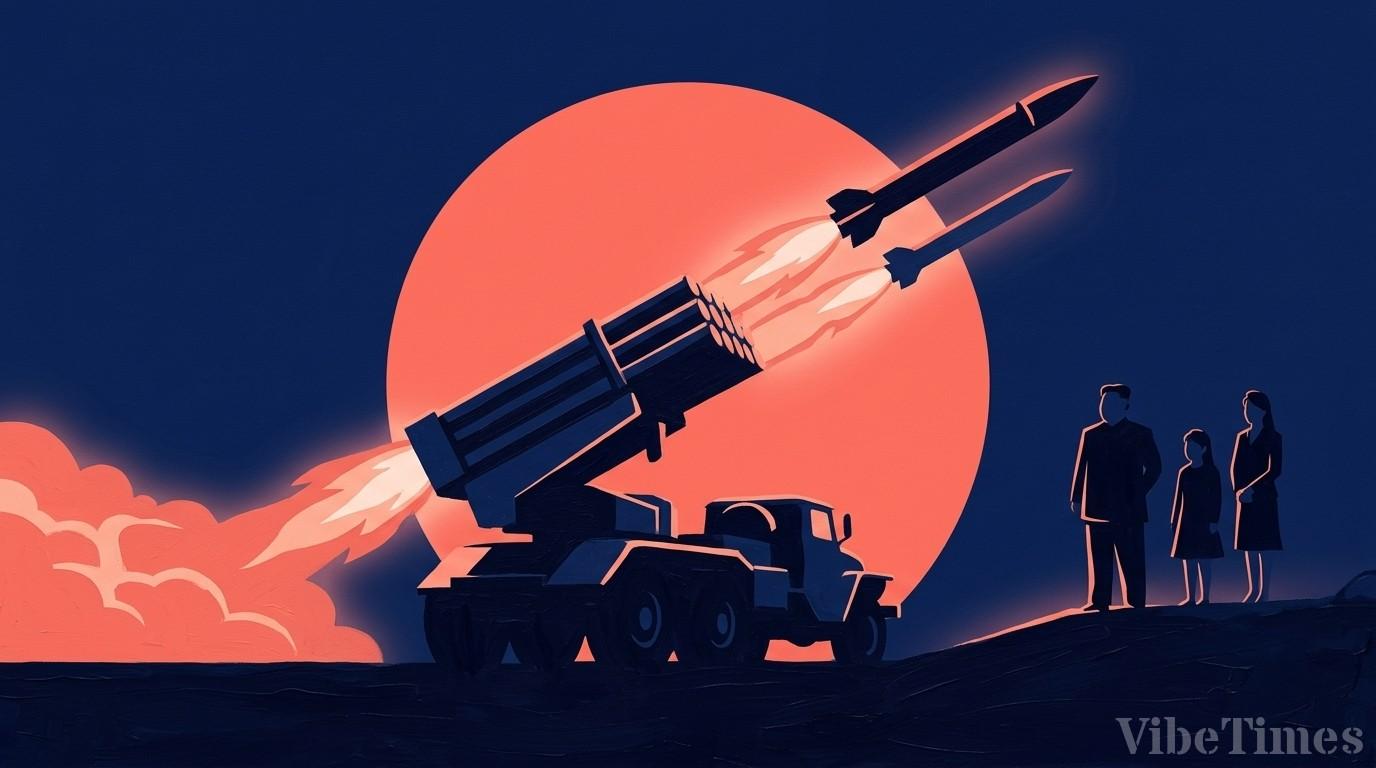 North Korea Test-Fires 600mm 'Sniper' Multiple Rocket Launchers in Live-Fire Drill