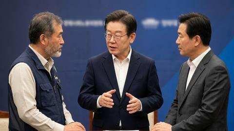 경사노위 출범한 이재명 대통령 "의결보다 신뢰 쌓는 대화가 먼저"