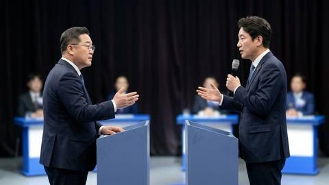 광주 남구청장 민주당 경선 정책 대결
