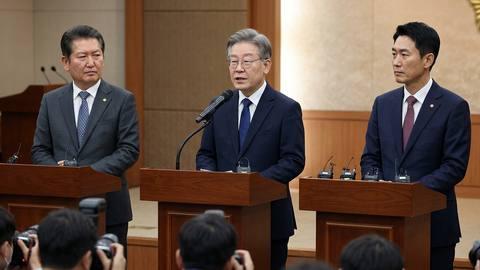 이재명 대통령, 여야 지도부와 경제 위기 논의