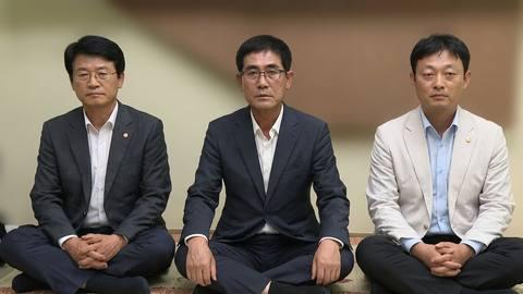 민주 안호영, 경선 결과에 이틀째 단식