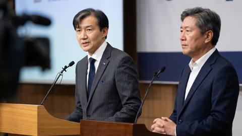 조국 "민주당 권유로 부산 대신 평택 출마"