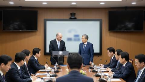나토 30개국 대사단 방한, 안보 협력 논의