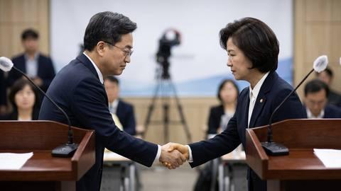 세월호 12주기 김동연-추미애 만남