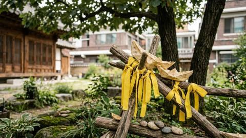 성미산마을, 세월호 12주기 추모 행사 가져