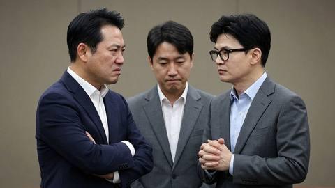 장동혁·한동훈, 국민의힘 갈등 격화