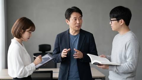 김상원 작가 신작, AI 시대 출판 풍경 그리다