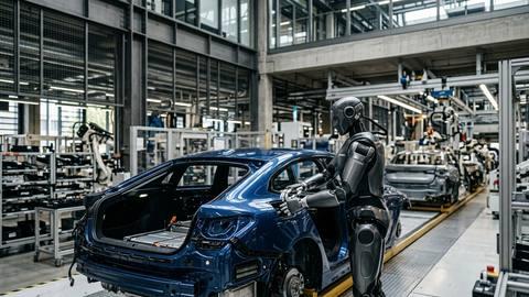 BMW, 독일 공장 전기차 생산에 사람 닮은 로봇 투입