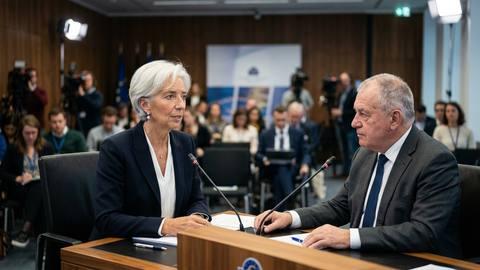 라가르드 ECB 총재, 중동 분쟁 시 통화정책 신중론 펼쳐