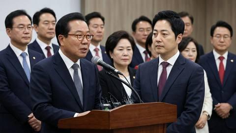 조광한, 이성배 지지하며 사퇴… "추미애와 붙을 인물"