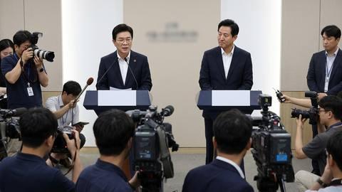 정원오 후보, 서울 전 지역서 오세훈 후보 앞서