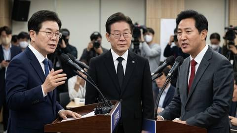 서울 시장 선거 오세훈 정원오 격돌