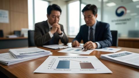 고향사랑기부금 1분기 모금액 16.4% 감소…행안부 “역기저효과 탓”