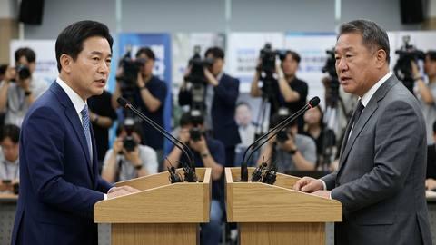 이원택·김관영 선거캠프, SNS상 '테러·암살 모의' 의혹 규탄